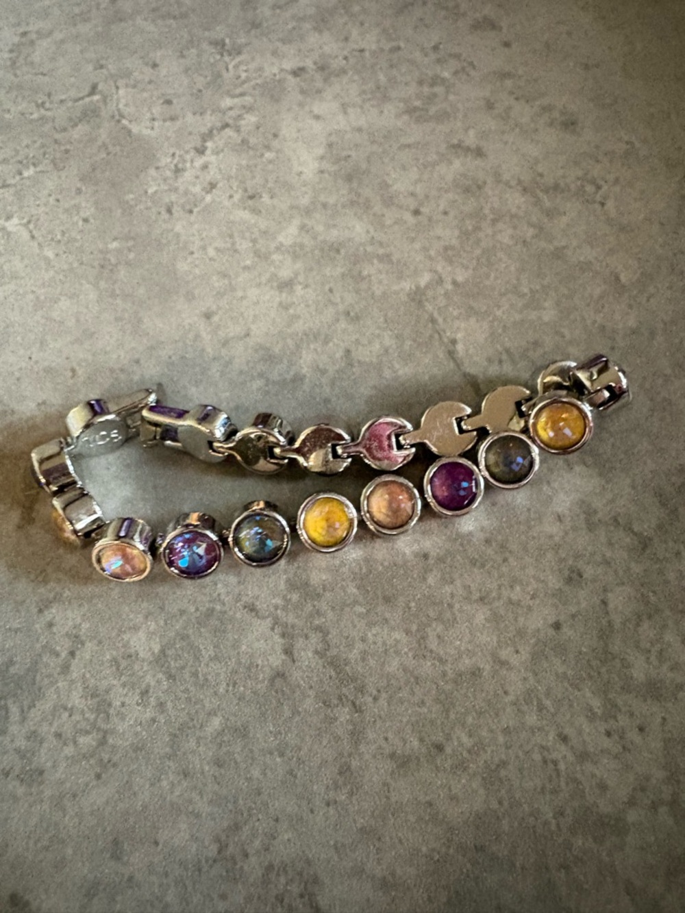 Touchstone Crystal Ice Bracelet Multi-Color